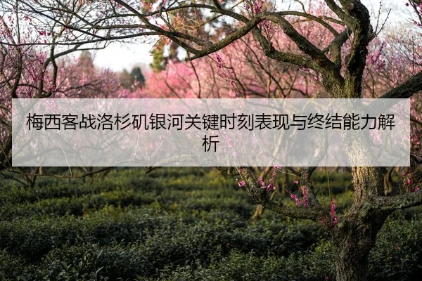 梅西客战洛杉矶银河关键时刻表现与终结能力解析